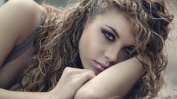 face, portrait, girl