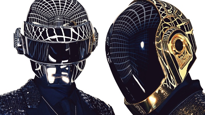 robot, Daft Punk, helmet, music