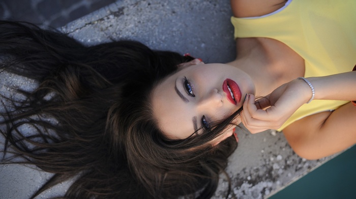 face, portrait, girl