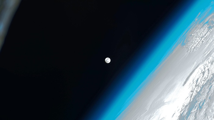moon, space