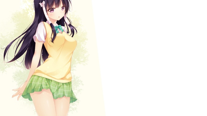 Murasame Oshizu, school uniform, anime girls, To Love, ru