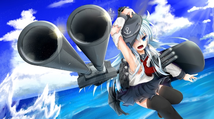 Kantai Collection, anime girls, Hibiki KanColle