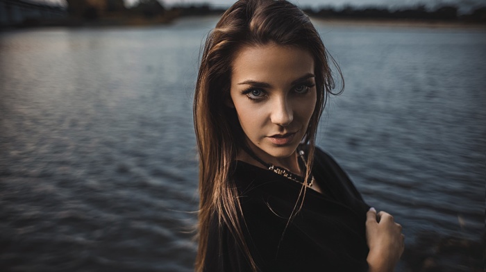 girl, portrait, face