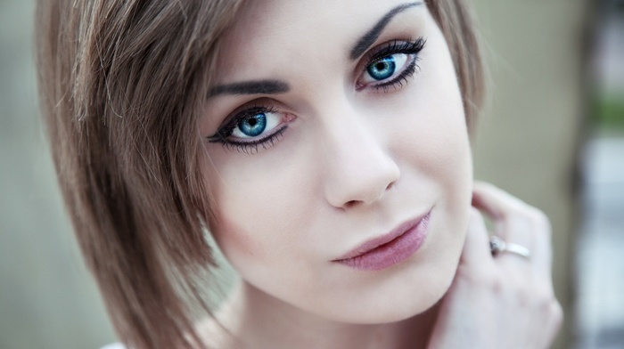 face, girl, portrait, blonde