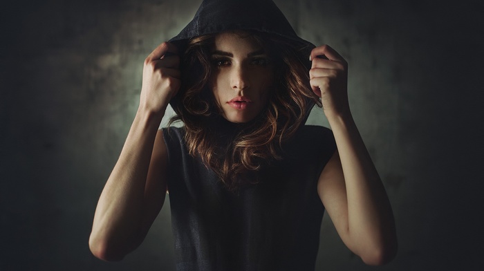 portrait, face, girl