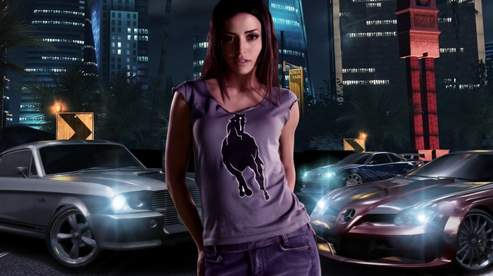 vehicle, car, Need for Speed, Emmanuelle Vaugier, video games, Need for Speed Carbon