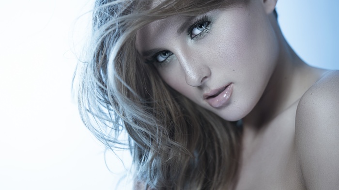 portrait, face, girl