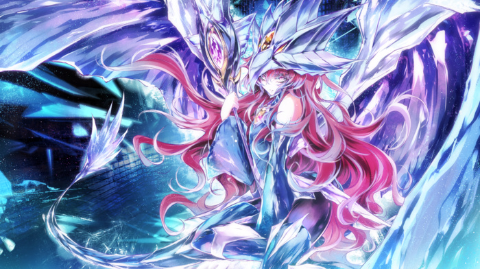 Nekroz Of Gungnir, artwork, anime girls, Yu, Gi, Oh, anime