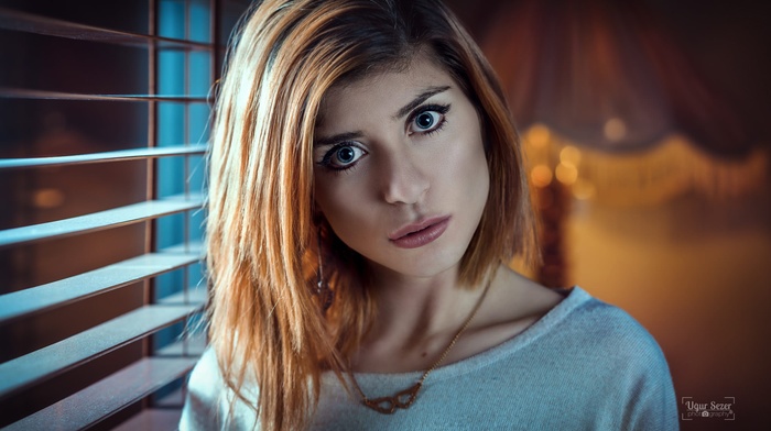 portrait, face, girl