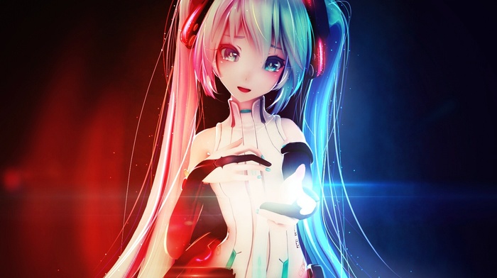 Vocaloid, Hatsune Miku, anime girls