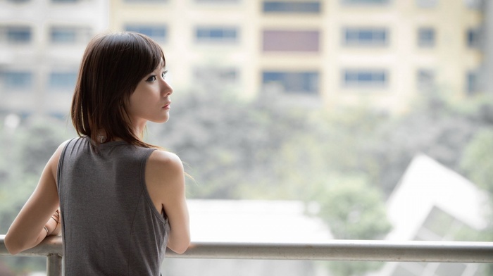 Asian, girl