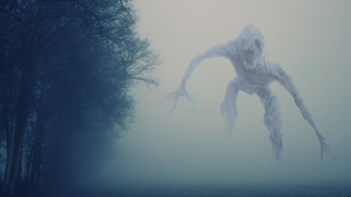 creepy, mist, creature, eerie