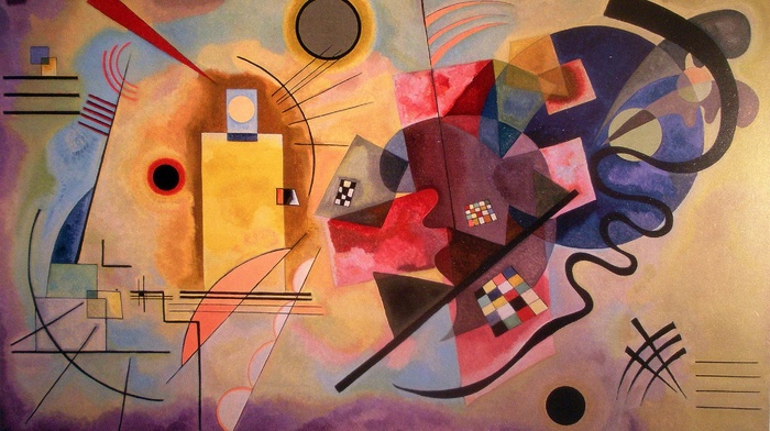 Wassily Kandinsky, classic art, colorful, artwork, painting