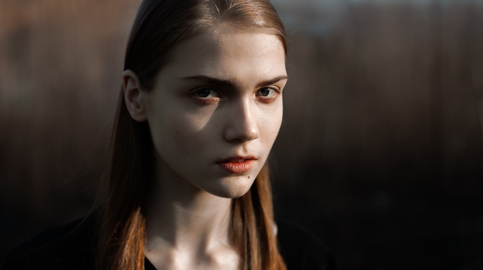 girl, face, portrait