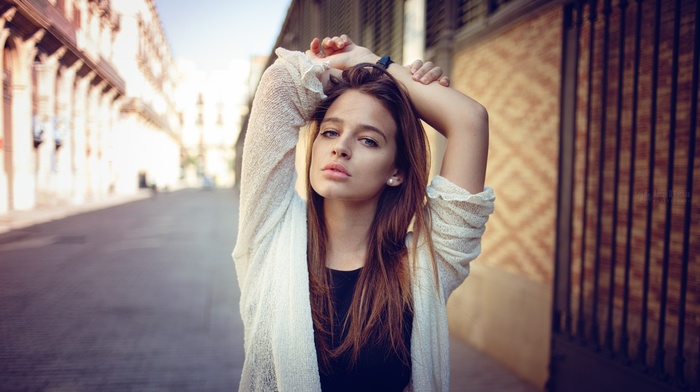 girl, face, portrait