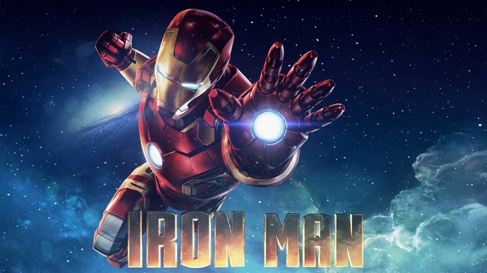 flares, Tony Stark, galaxy, Marvel Cinematic Universe, Iron Man 3, Iron Man, spiral galaxy, iron man 2