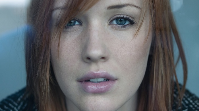 face, portrait, girl