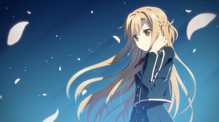 sword art online, Yuuki Asuna, anime girls, anime