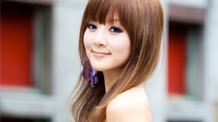 brunette, Mikako Zhang
