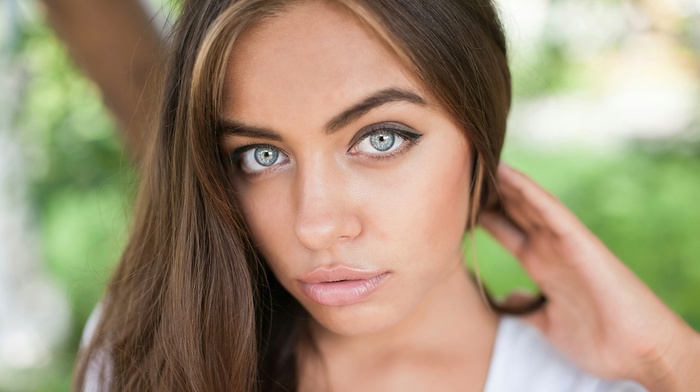 girl, face, portrait