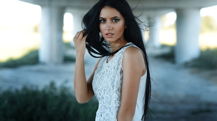 face, portrait, girl