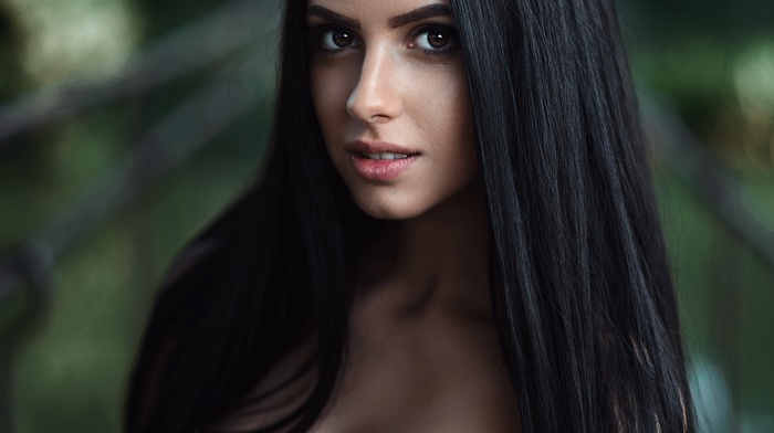girl, face, portrait