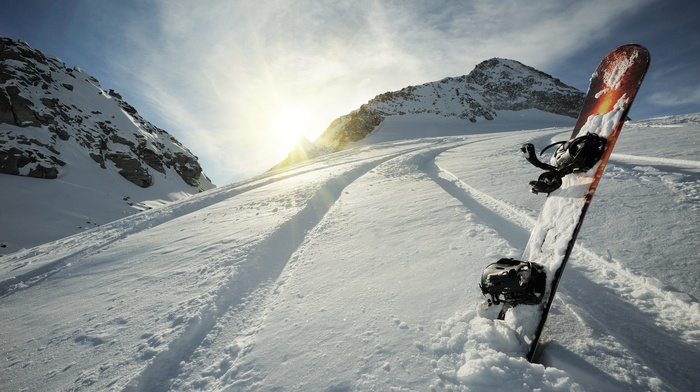 snow, snowboards, winter