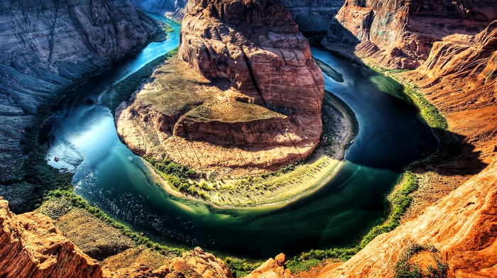 river, nature, Grand Canyon