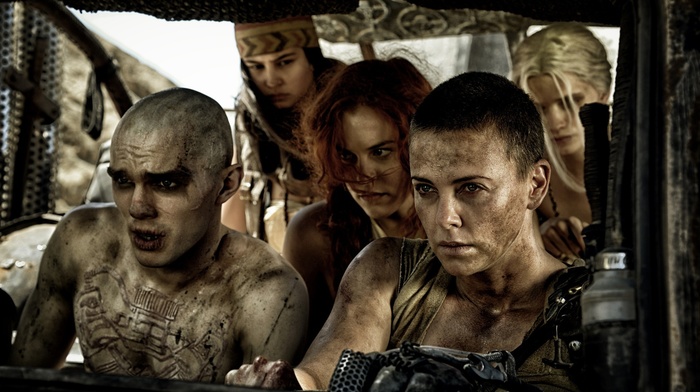 Charlize Theron, redhead, Abbey Lee Kershaw, Mad Max, Courtney Eaton, Riley Keough, movies, actress