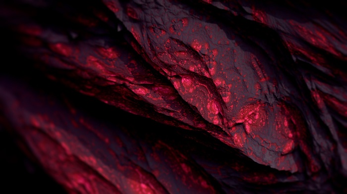 abstract, digital art, Dota 2, artwork, red, dark, render, Procedural Minerals, CGI, mineral