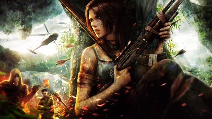 Tomb Raider, artwork, fan art, video game characters, Lara Croft, video game girls, video games