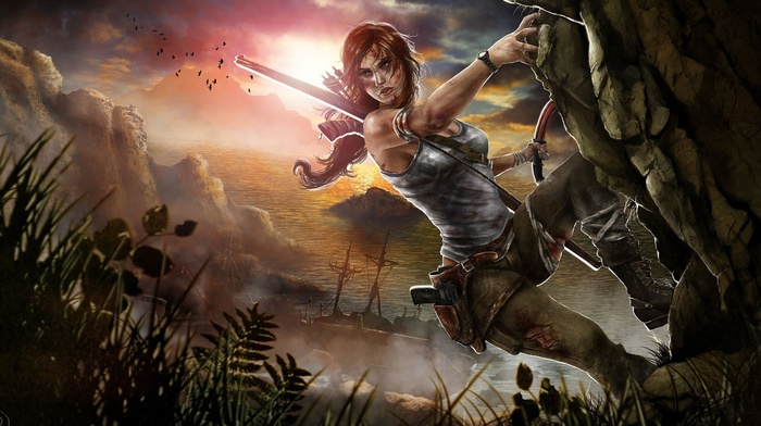 artwork, video game characters, video games, Lara Croft, video game girls, fan art, Tomb Raider