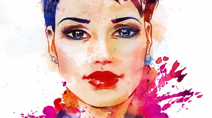 artwork, girl