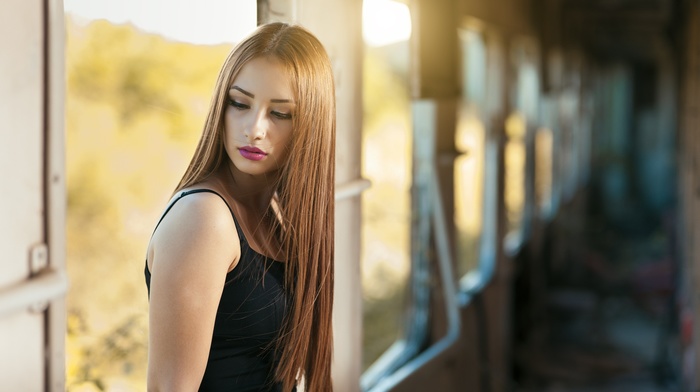 face, portrait, girl