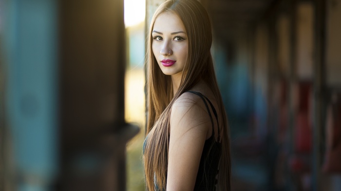portrait, face, girl