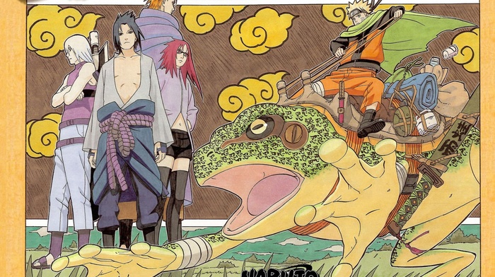 Karin, Naruto Shippuuden, Uzumaki Naruto, manga, Hozuki Suigetsu, Juugo, Uchiha Sasuke
