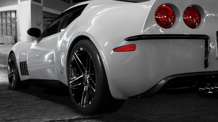 Chevrolet, car, Corvette C3R