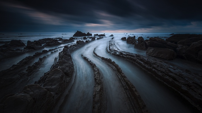 sea, landscape