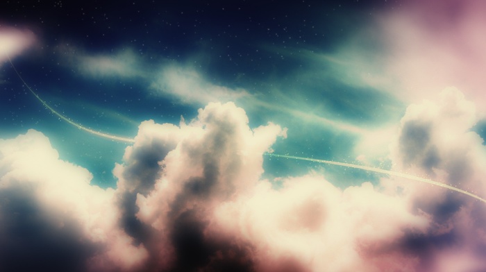 fantasy art, abstract, sky