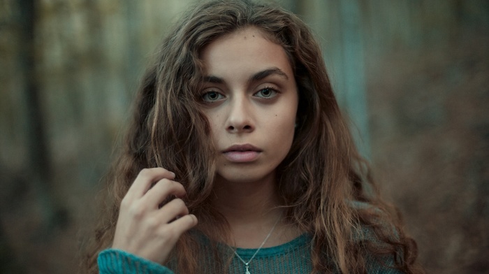 face, portrait, girl