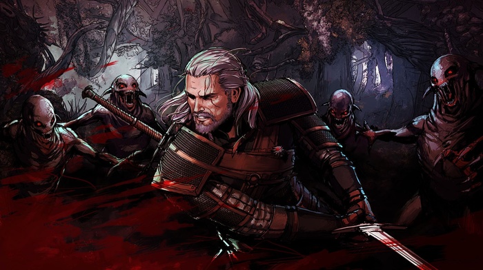 Nekker, Geralt of Rivia, The Witcher 3 Wild Hunt