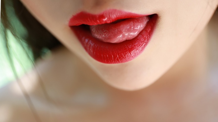 lips, mouths, girl, model