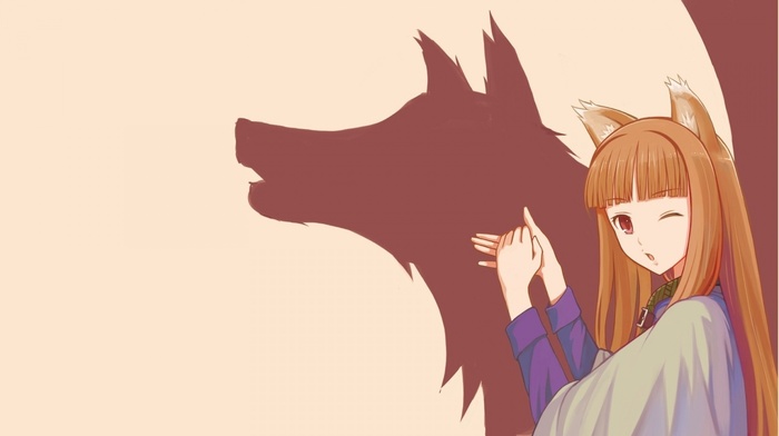 anime, Holo, anime girls, Spice and Wolf
