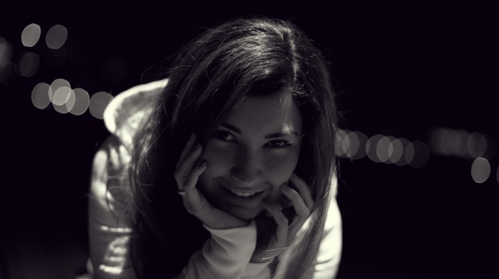 face, brunette, girl