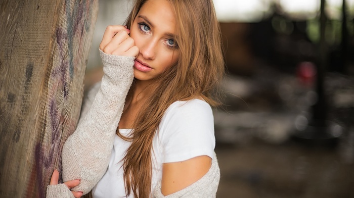 face, girl, portrait, blonde