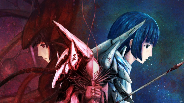 anime, Knights of Sidonia, manga, Tanikaze