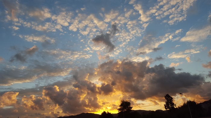 Algeria, sunset