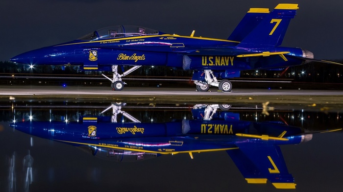 United States Navy, Blue Angels, FA, 18B
