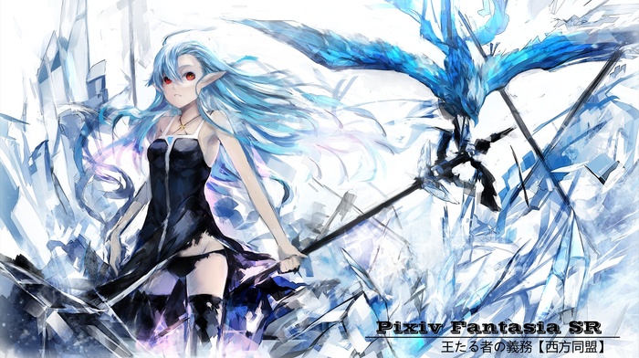 Pixiv Fantasia, original characters, anime