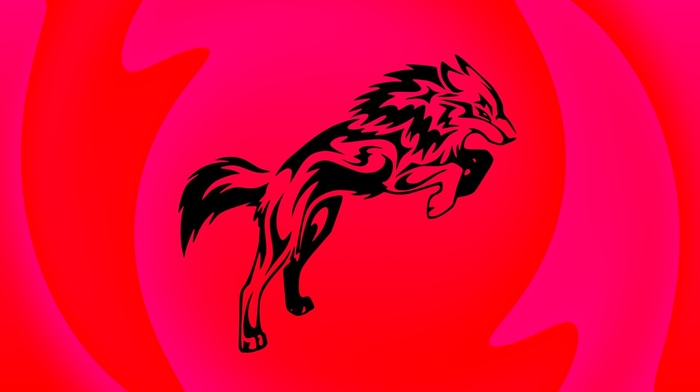 wolf, Lobo, animals, red color, Red character